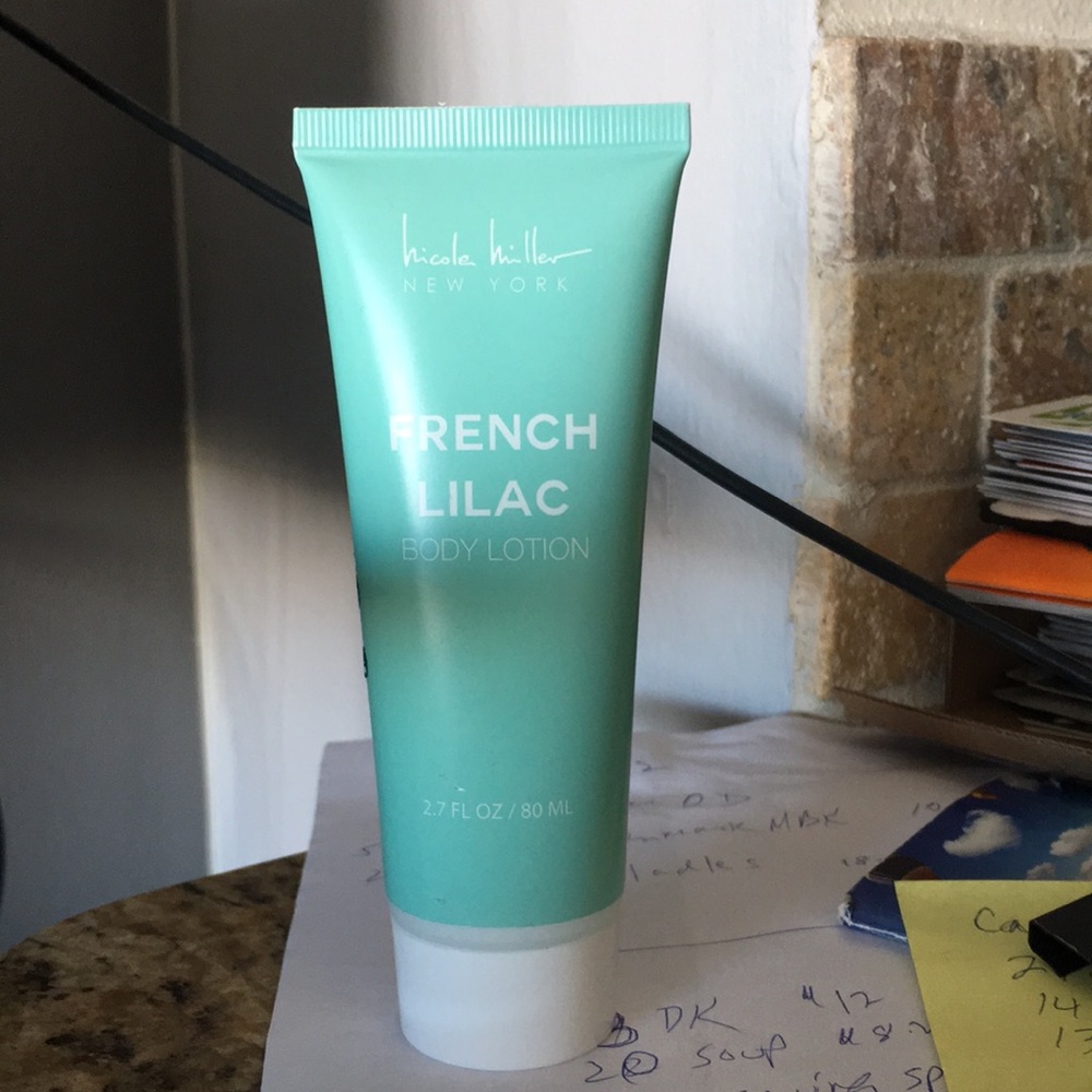 Nicole Miller French lilac body lotion